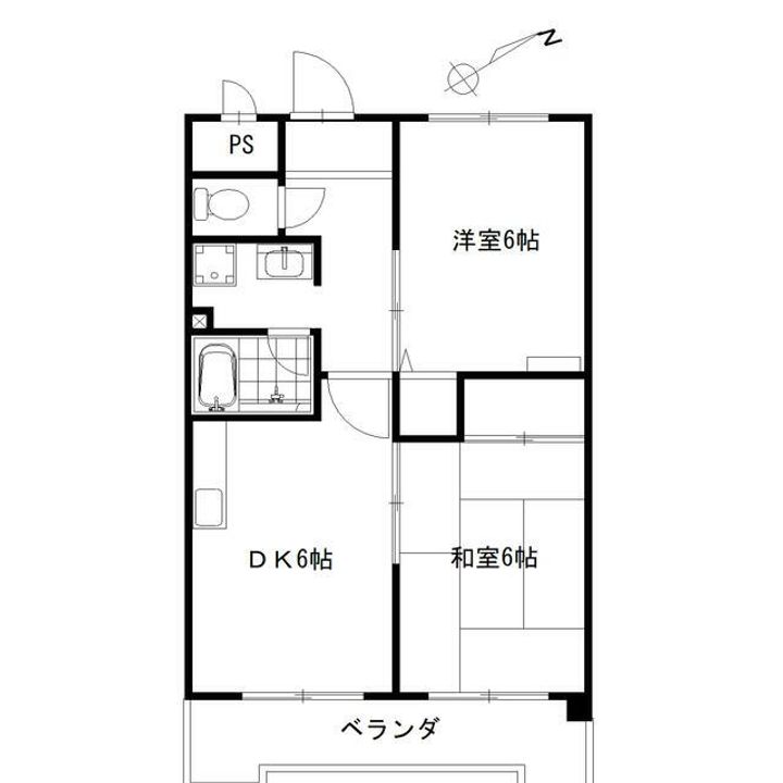 相模が丘ハイムの間取り