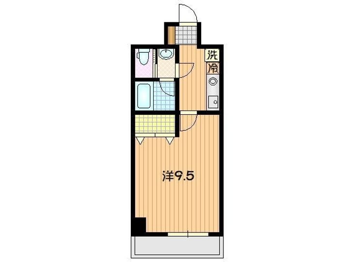 センターヒルズ中ノ橋の間取り
