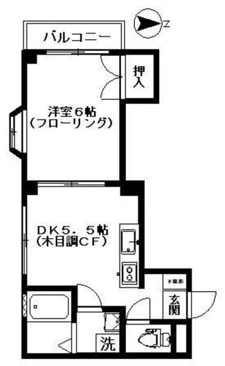 サンブルームの間取り