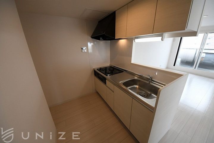 北海道札幌市豊平区月寒西一条7(マンション)の賃貸物件のキッチン