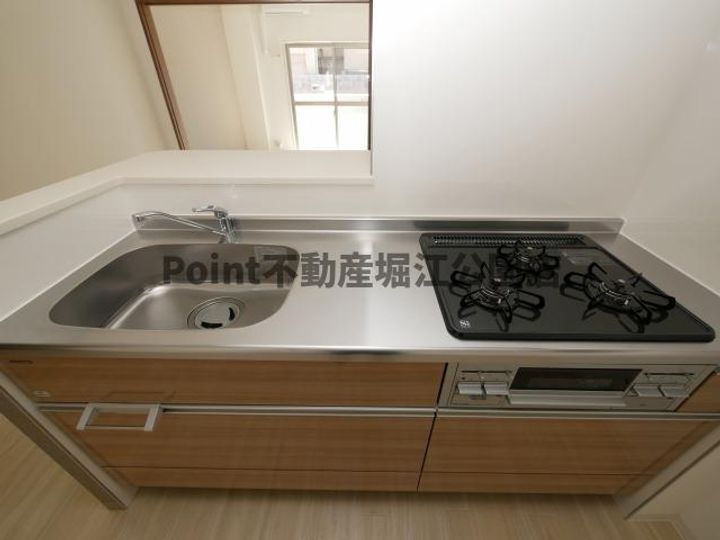 大阪府大阪市中央区内平野町2(マンション)の賃貸物件のキッチン