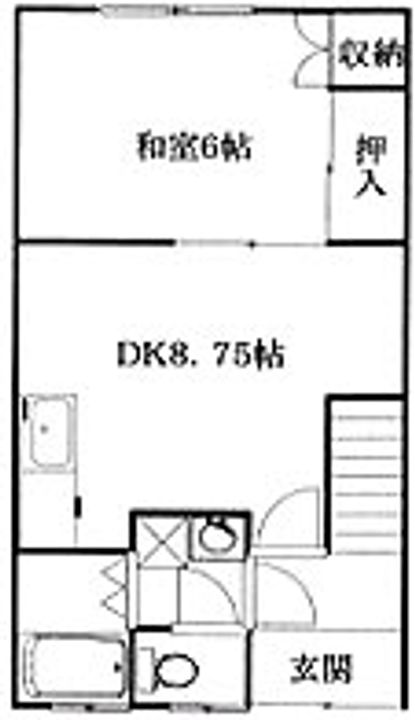光ハイツの間取り