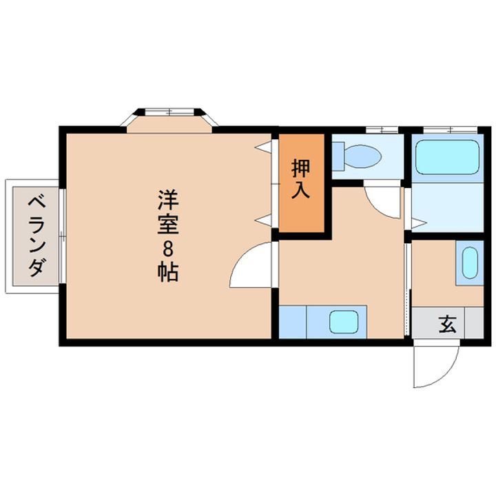 リバーサイド2の間取り