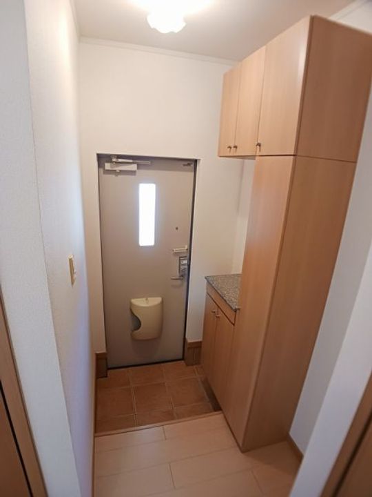 滋賀県長浜市宮司町(アパート)の賃貸物件の玄関