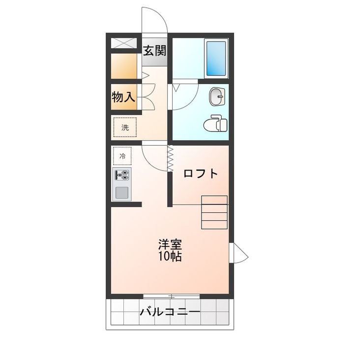 ベルリードフォーマルの間取り