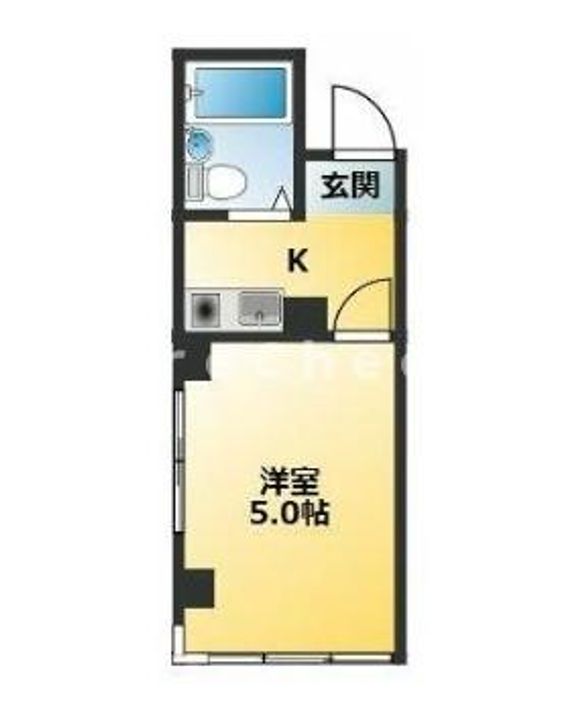 東京都品川区小山台1(マンション)の賃貸物件の間取り