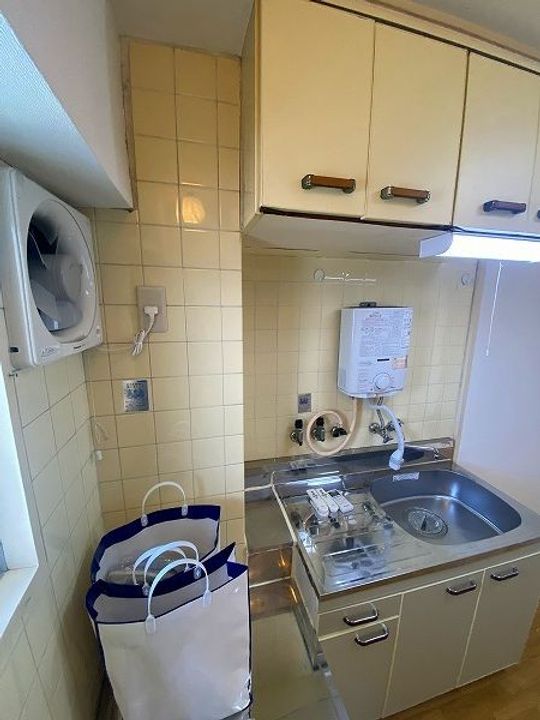 大阪府大阪市平野区背戸口1(マンション)の賃貸物件のキッチン