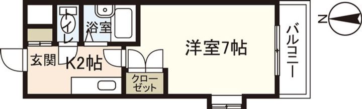 87gメゾンマスイの間取り