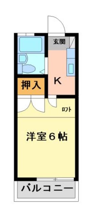 ロジュマン小島の間取り
