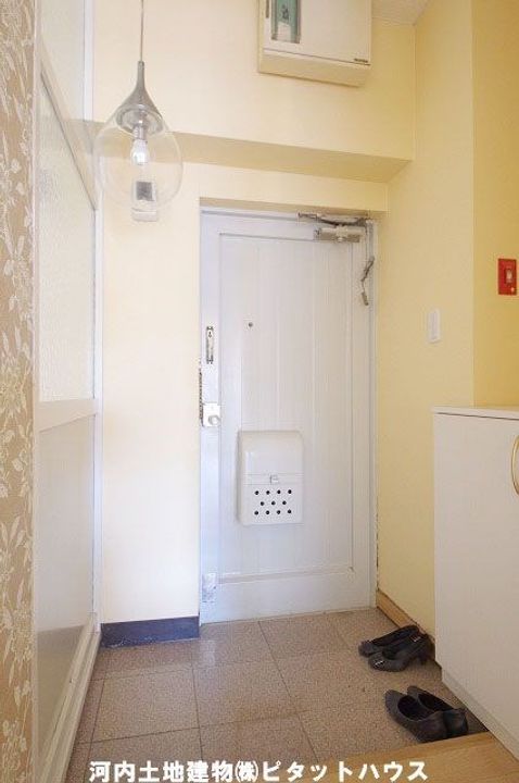 第3チサンマンションの玄関