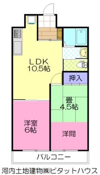 第3チサンマンションの間取り