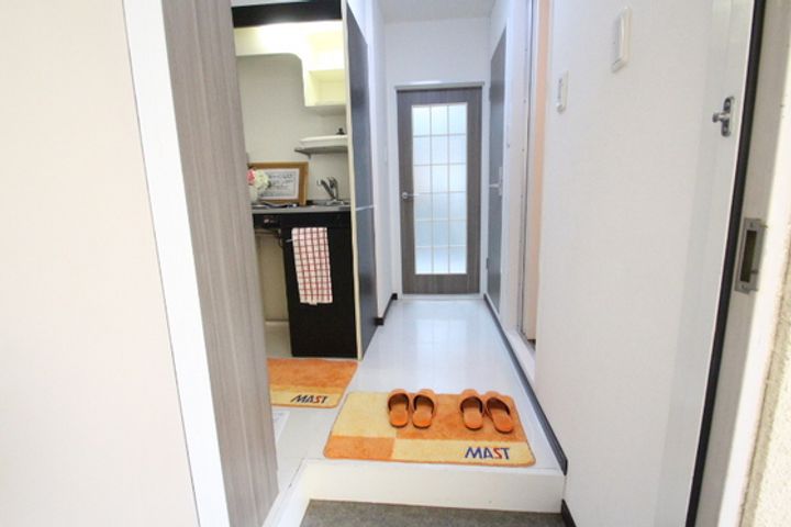 ハッピーハイツ今の玄関