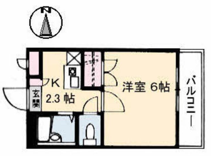 ハッピーハイツ今の間取り
