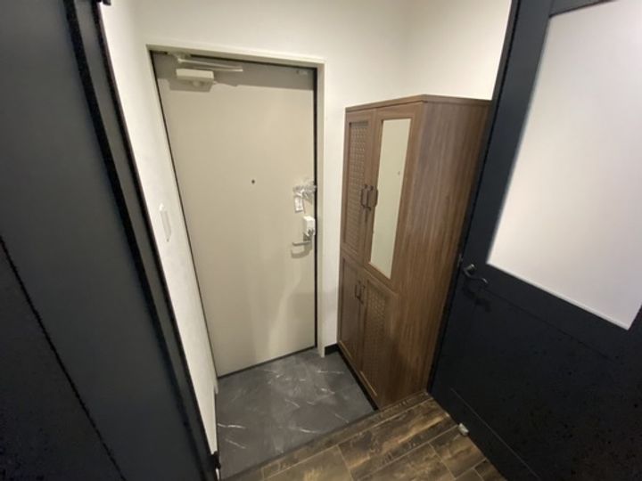 Lien草津南の玄関