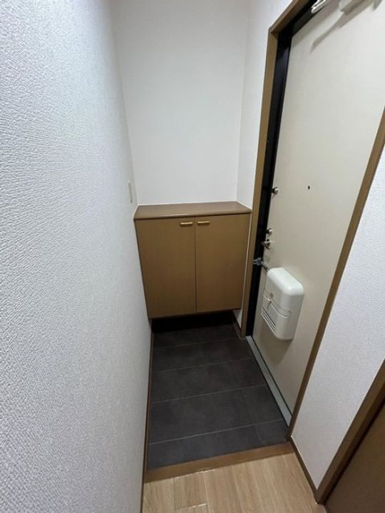 メゾンリヴェール A棟の玄関