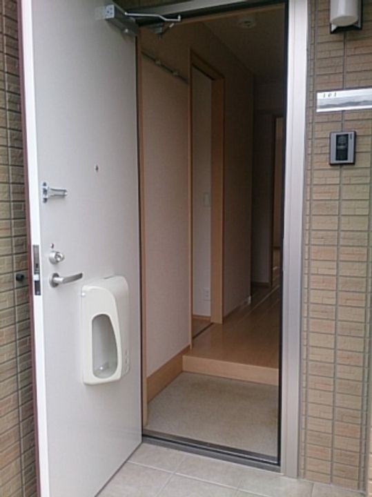 D room松山の玄関