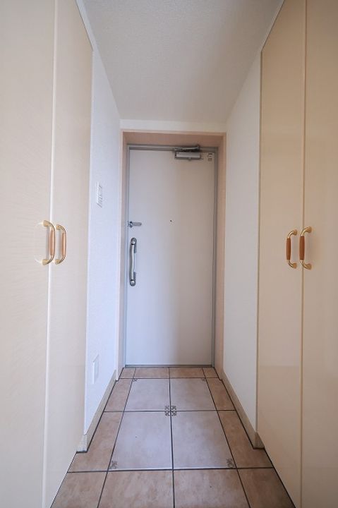 東京都港区南麻布5(マンション)の賃貸物件の玄関