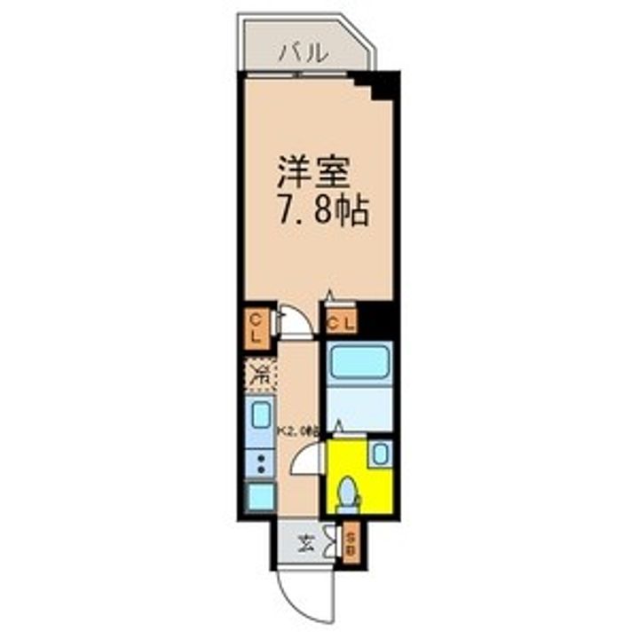サンタバレー浅草橋の間取り