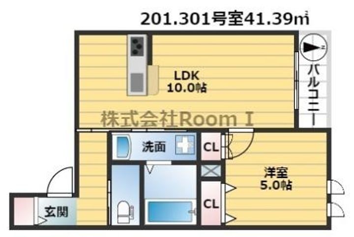 エリタージュ新森・旭化成ヘーベルメゾンHEBEL HAUSの間取り