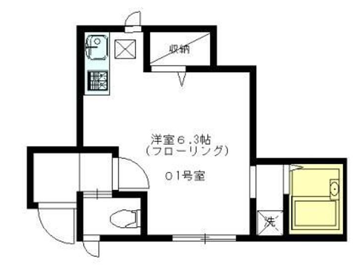 コーラルの間取り