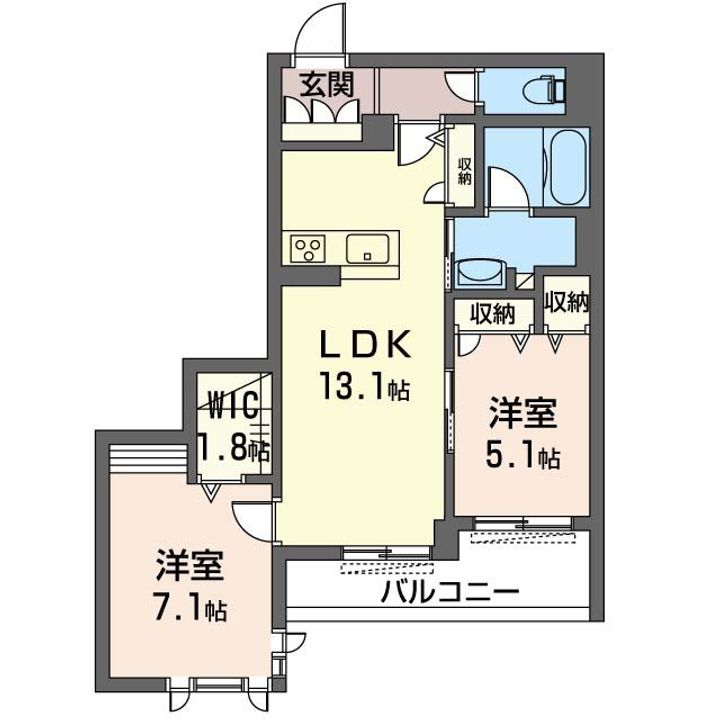 ブルーベルの間取り