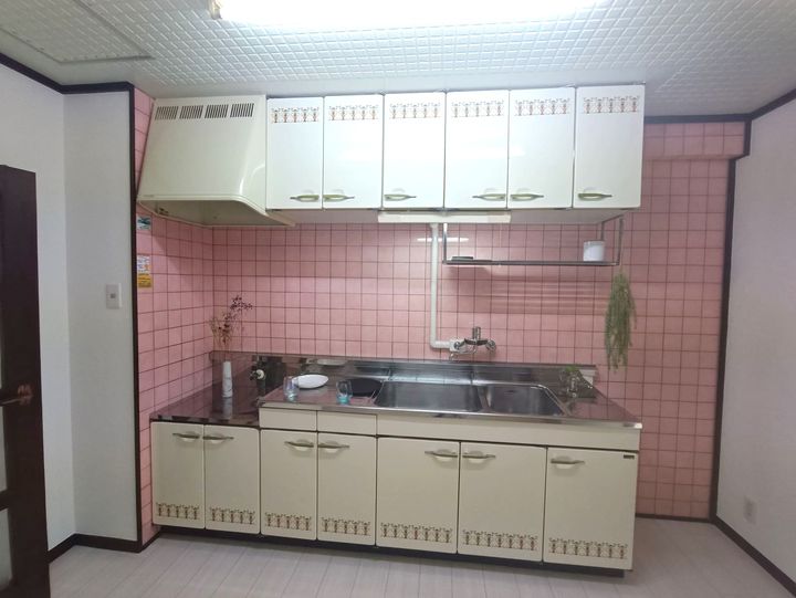 広島県広島市東区戸坂千足1(マンション)の賃貸物件のキッチン