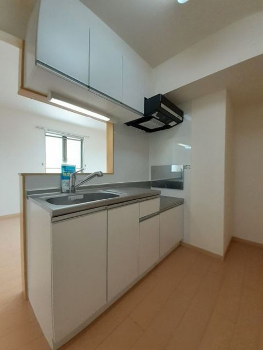 福島県福島市清水町字中谷地(アパート)の賃貸物件のキッチン