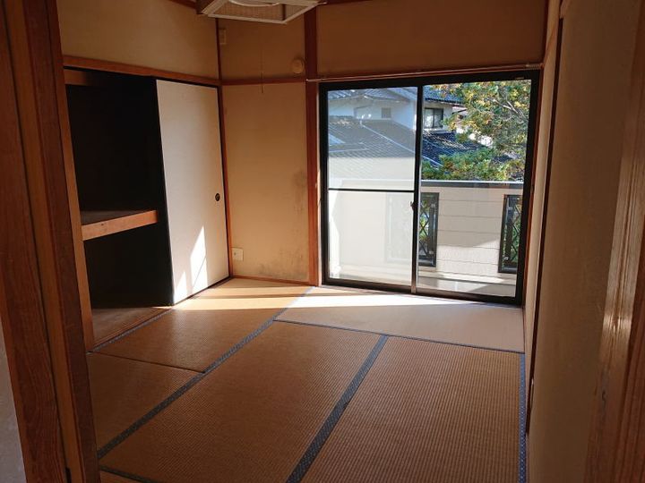 コーポおかのの居間