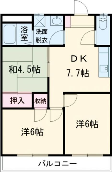 アーバンの間取り