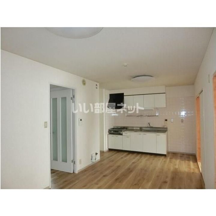 栃木県宇都宮市峰2(マンション)の賃貸物件のキッチン