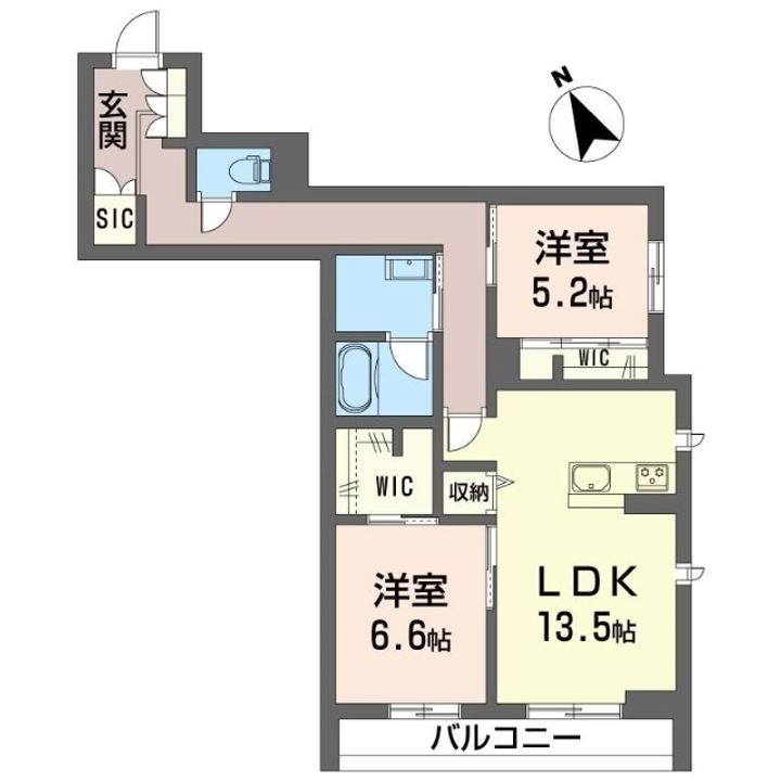 ラディアントの間取り