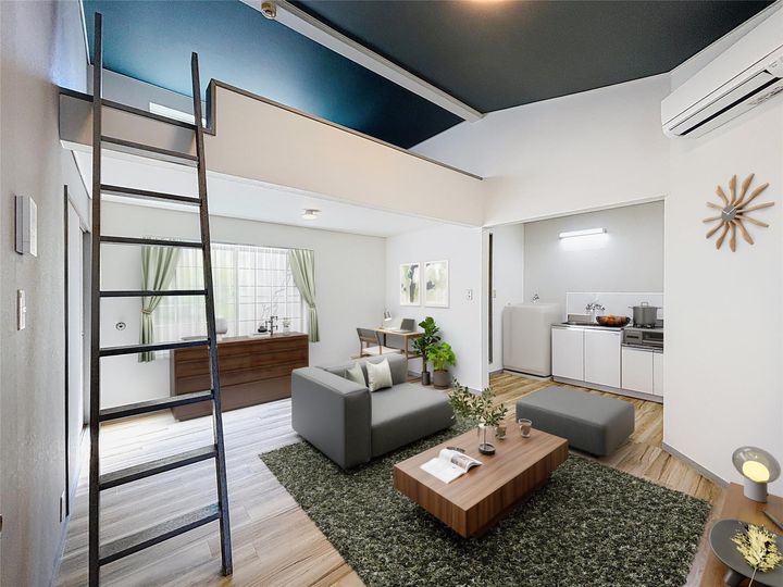 山形県山形市江南2(アパート)の賃貸物件の居間