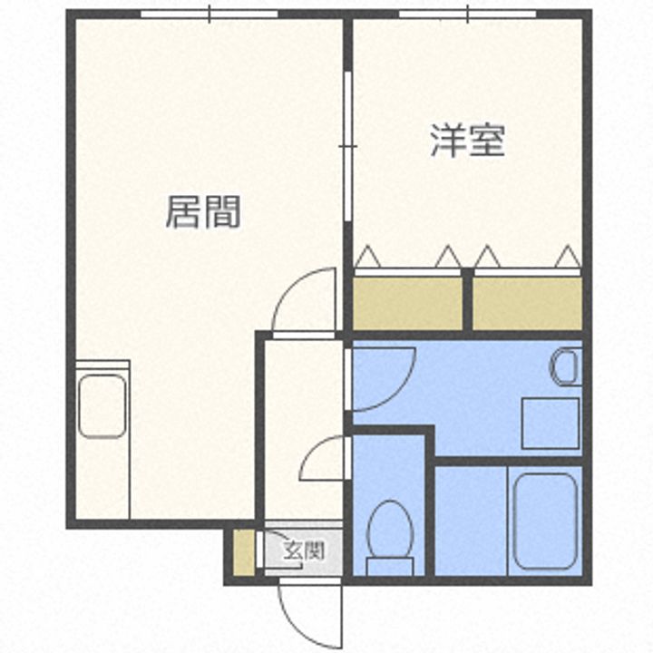 北海道札幌市中央区北四条東2(マンション)の賃貸物件の間取り