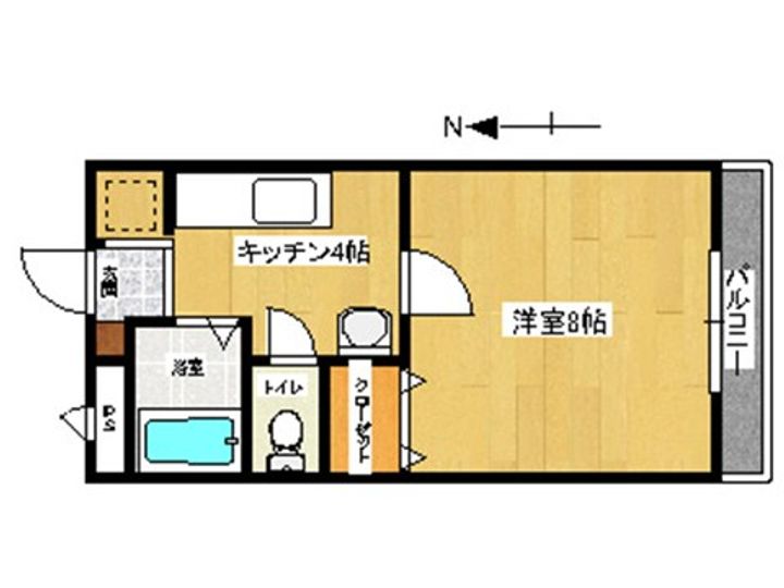 メゾンコート浅間の間取り