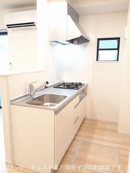 群馬県伊勢崎市今泉町1(アパート)の賃貸物件のキッチン