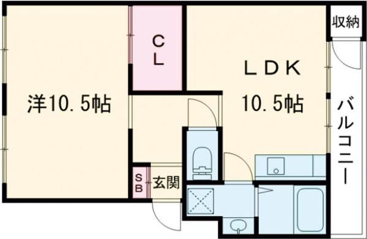 兵庫県加古郡播磨町北本荘2(マンション)の賃貸物件の間取り