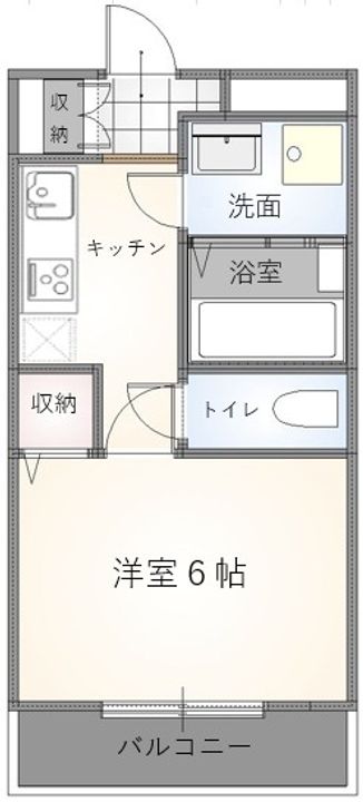 センチュリー五番館の間取り