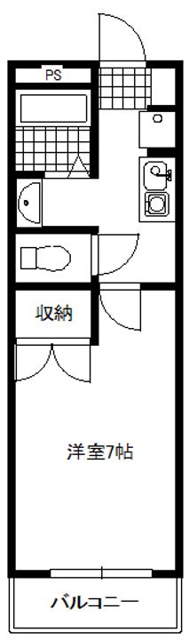 わかばハイツの間取り