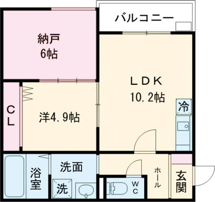 ボヌール緑地公園の間取り