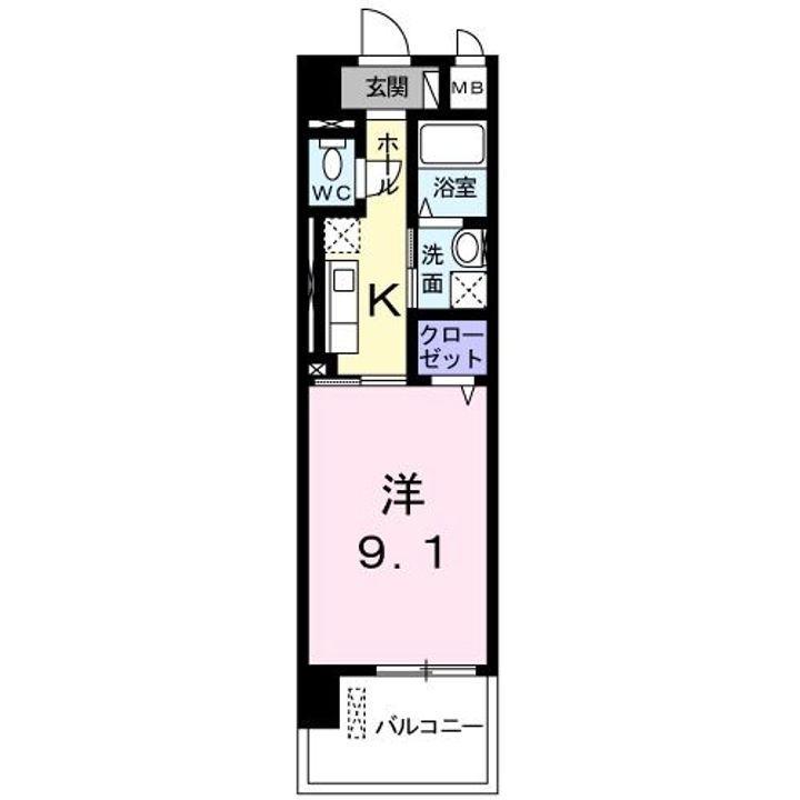 モア ドリームの間取り
