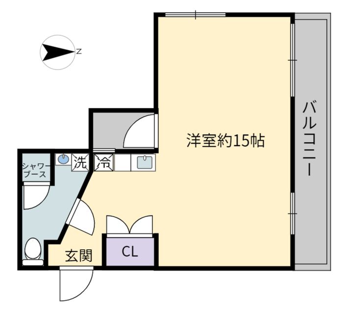 神奈川県足柄下郡湯河原町土肥1(一戸建)の賃貸物件の間取り