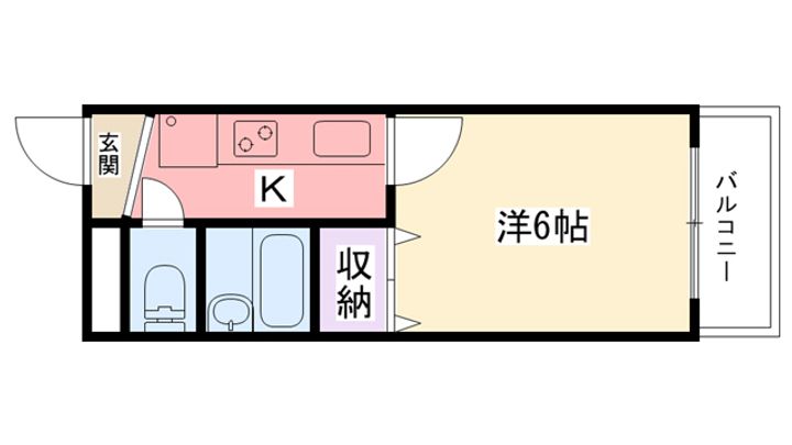 マンション宮本の間取り