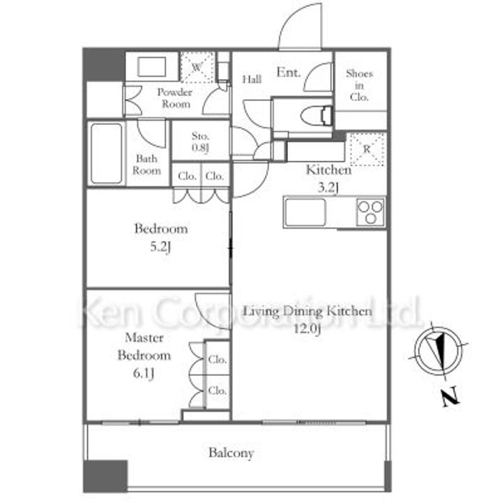WORLD TOWER RESIDENCEの間取り