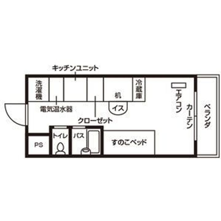 ドミール向山の間取り