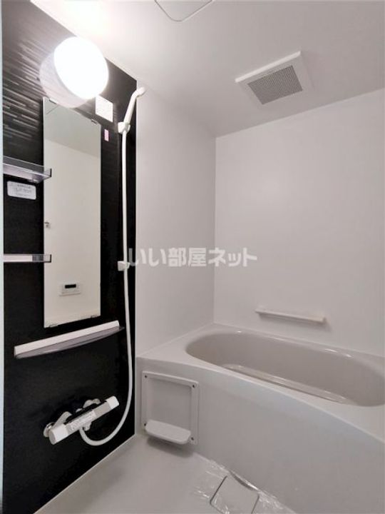 栃木県足利市福富町(アパート)の賃貸物件の風呂