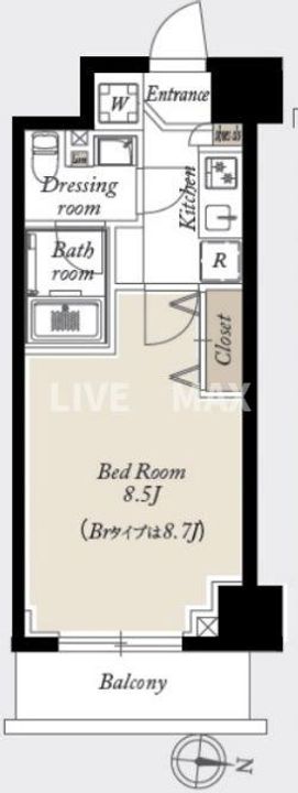 グランカーサ住吉の間取り