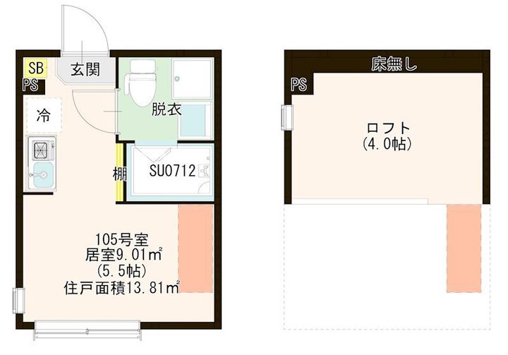 東京都練馬区関町北4(アパート)の賃貸物件の間取り