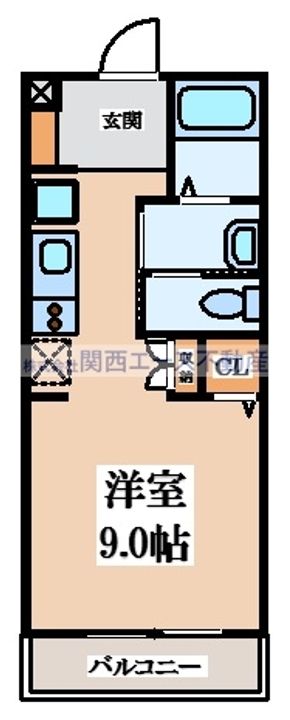 グロースコート花園本町Iの間取り
