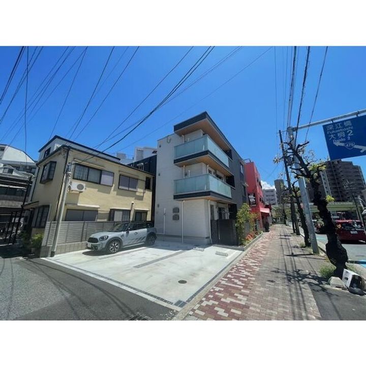 大阪府吹田市東御旅町(アパート)の賃貸物件の外観