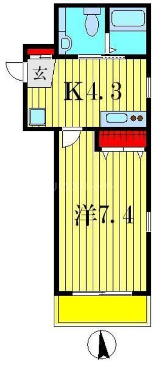 メゾン エスポワールの間取り